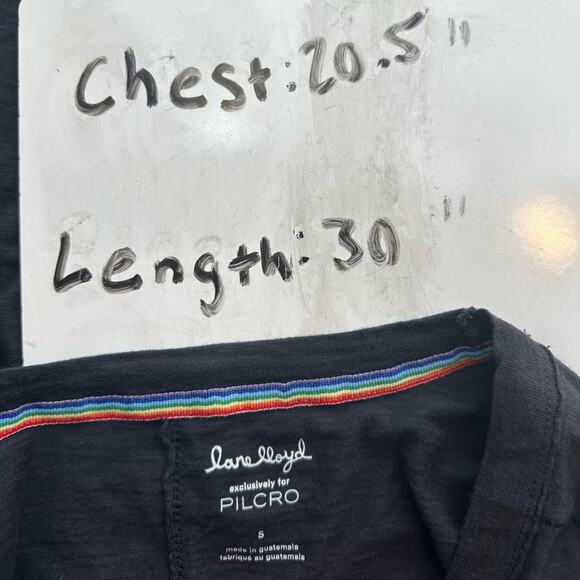 Anthropologie Pilcro Lane Lloyd We Are Everywhere Graphic Oversized Tee Small - Picture 9 of 11